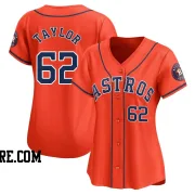 Women's Houston Astros Blake Taylor Limited Orange Alternate Jersey