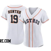 Women's Houston Astros Brian Hunter Authentic White 2022 World Series Home Jersey