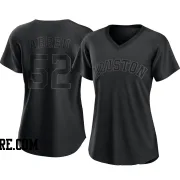 Women's Houston Astros Bryan Abreu Replica Black Pitch Fashion Jersey