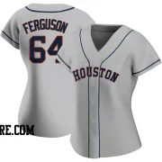 Women's Houston Astros Caleb Ferguson Authentic Gray Road 2020 Jersey