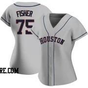 Women's Houston Astros Cameron Fisher Authentic Gray Road 2020 Jersey