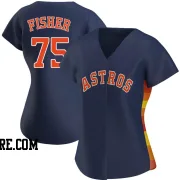 Women's Houston Astros Cameron Fisher Authentic Navy Alternate Jersey