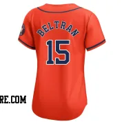 Women's Houston Astros Carlos Beltran Limited Orange Alternate Jersey