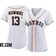 Women's Houston Astros Cooper Hummel Authentic White 2022 World Series Home Jersey