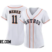 Women's Houston Astros Denis Menke Authentic White 2022 World Series Home Jersey