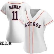 Women's Houston Astros Denis Menke Authentic White Home Jersey