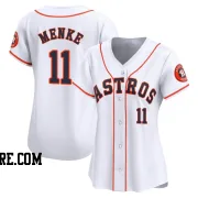 Women's Houston Astros Denis Menke Limited White Home Jersey