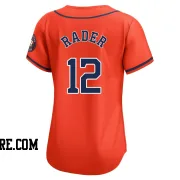 Women's Houston Astros Doug Rader Limited Orange Alternate Jersey