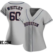 Women's Houston Astros Forrest Whitley Authentic Gray Road 2020 Jersey