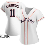 Women's Houston Astros Grae Kessinger Authentic White Home Jersey