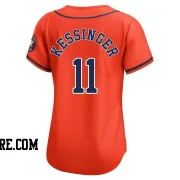 Women's Houston Astros Grae Kessinger Limited Orange Alternate Jersey