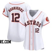 Women's Houston Astros Ivan Rodriguez Limited White Home Jersey