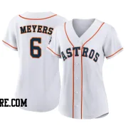 Women's Houston Astros Jake Meyers Replica White 2022 World Series Home Jersey