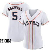 Women's Houston Astros Jeff Bagwell Authentic White 2022 World Series Champions Home Jersey