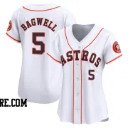 Women's Houston Astros Jeff Bagwell Limited White Home Jersey