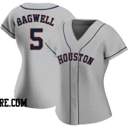 Women's Houston Astros Jeff Bagwell Replica Gray Road 2020 Jersey