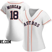 Women's Houston Astros Joe Morgan Authentic White Home Jersey