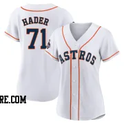 Women's Houston Astros Josh Hader Authentic White 2022 World Series Champions Home Jersey