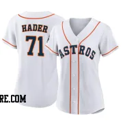 Women's Houston Astros Josh Hader Authentic White 2022 World Series Home Jersey