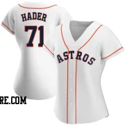 Women's Houston Astros Josh Hader Replica White Home Jersey