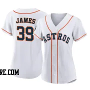 Women's Houston Astros Josh James Replica White 2022 World Series Home Jersey