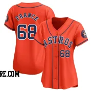 Women's Houston Astros J.P. France Limited Orange Alternate Jersey