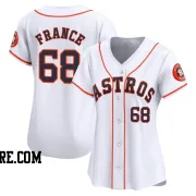 Women's Houston Astros J.P. France Limited White Home Jersey