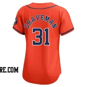 Women's Houston Astros Kendall Graveman Limited Orange Alternate Jersey