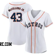 Women's Houston Astros Lance Mccullers Jr. Authentic White Lance McCullers Jr. 2022 World Series Champions Home Jersey