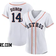 Women's Houston Astros Mauricio Dubon Authentic White 2022 World Series Champions Home Jersey