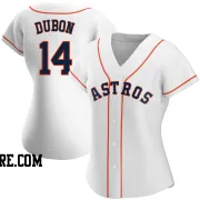 Women's Houston Astros Mauricio Dubon Authentic White Home Jersey