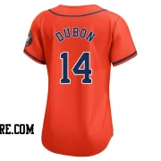 Women's Houston Astros Mauricio Dubon Limited Orange Alternate Jersey