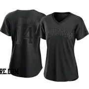 Women's Houston Astros Mauricio Dubon Replica Black Pitch Fashion Jersey