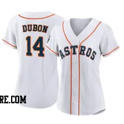 Women's Houston Astros Mauricio Dubon Replica White 2022 World Series Home Jersey