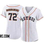 Women's Houston Astros Nick Hernandez Replica White 2022 World Series Home Jersey