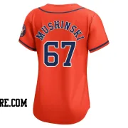 Women's Houston Astros Parker Mushinski Limited Orange Alternate Jersey