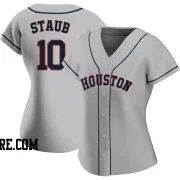 Women's Houston Astros Rusty Staub Authentic Gray Road 2020 Jersey