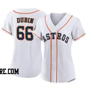 Women's Houston Astros Shawn Dubin Authentic White 2022 World Series Home Jersey