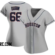 Women's Houston Astros Shawn Dubin Replica Gray Road 2020 Jersey