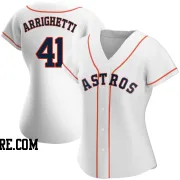 Women's Houston Astros Spencer Arrighetti Authentic White Home Jersey