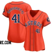 Women's Houston Astros Spencer Arrighetti Limited Orange Alternate Jersey