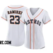 Women's Houston Astros Yeuris Ramirez Authentic White 2022 World Series Home Jersey