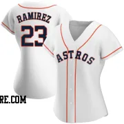 Women's Houston Astros Yeuris Ramirez Replica White Home Jersey