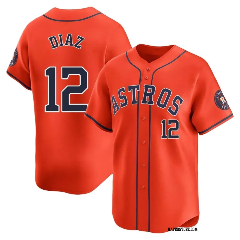 Youth Houston Astros Aledmys Diaz Limited Orange Alternate Jersey