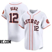 Youth Houston Astros Aledmys Diaz Limited White Home Jersey