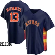 Youth Houston Astros Cooper Hummel Replica Navy Alternate Jersey