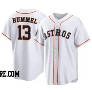 Youth Houston Astros Cooper Hummel Replica White 2022 World Series Home Jersey