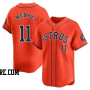 Youth Houston Astros Denis Menke Limited Orange Alternate Jersey