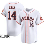 Youth Houston Astros Derek Bell Limited White Home Jersey