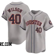 Youth Houston Astros Don Wilson Limited Gray Away Jersey